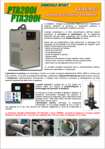 catalogo commersald impianti pta 200i pta 300i